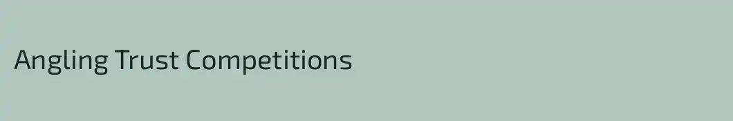 Angling Trust Competitions